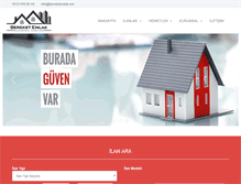 Tablet Screenshot of bereketemlak.net